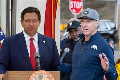 El gobernador Ron DeSantis cuestionó a California luego de comparar los modelos impositivos de cada estado