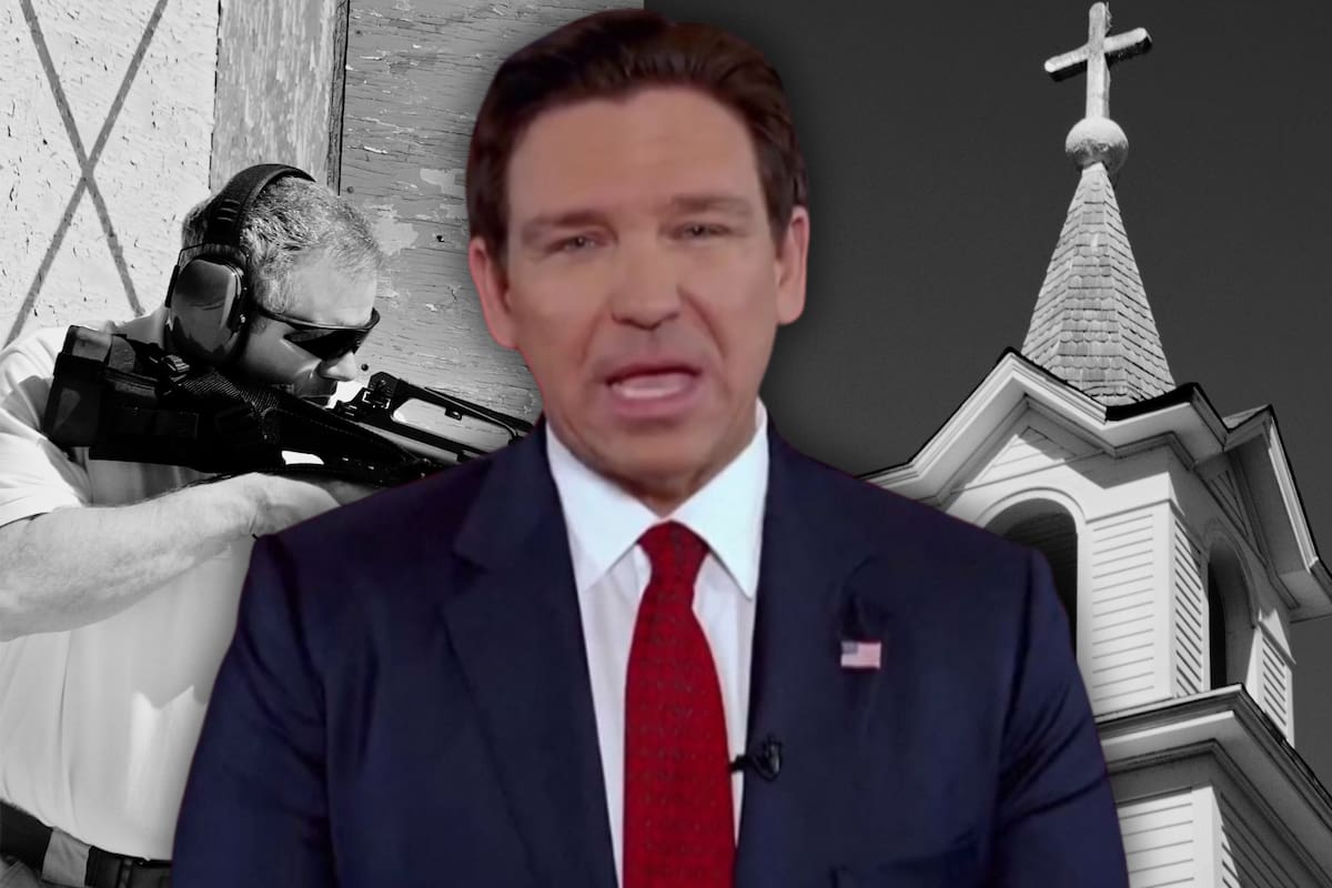 El gobernador Ron DeSantis oficializó la normativa que exime a los voluntarios de seguridad en lugares de culto de los requisitos de licencia estatal de guardias privados
