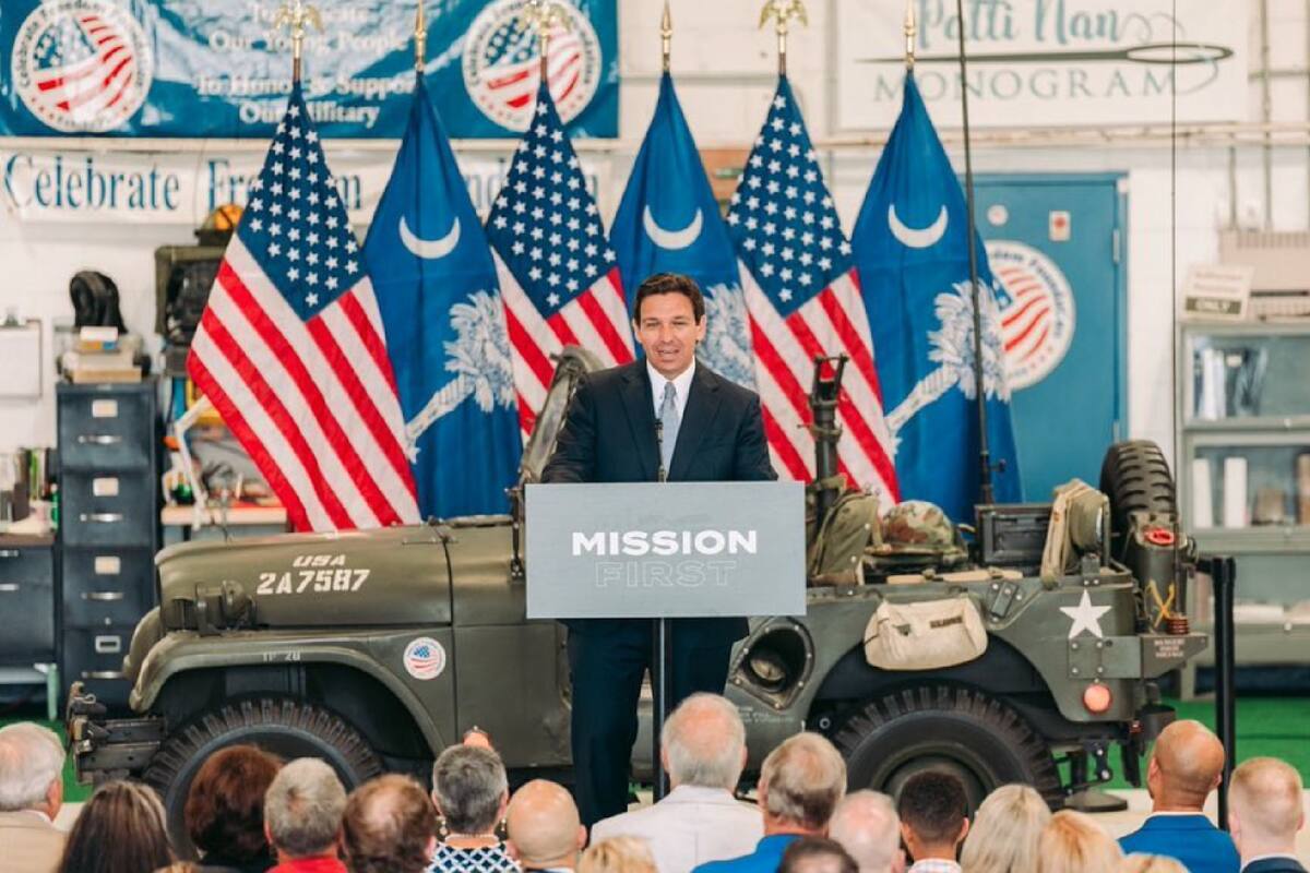 El gobernador Ron DeSantis tuvo un accidente de tránsito con su equipo de campaña del que resultaron ilesos