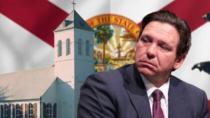 El gobernador Ron DSeSantis firmó una ley sobre "voluntarios armados" en las iglesias que se aplicará desde julio en Florida