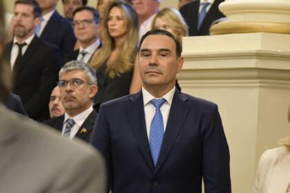 El gobernador saliente, Gustavo Valdés