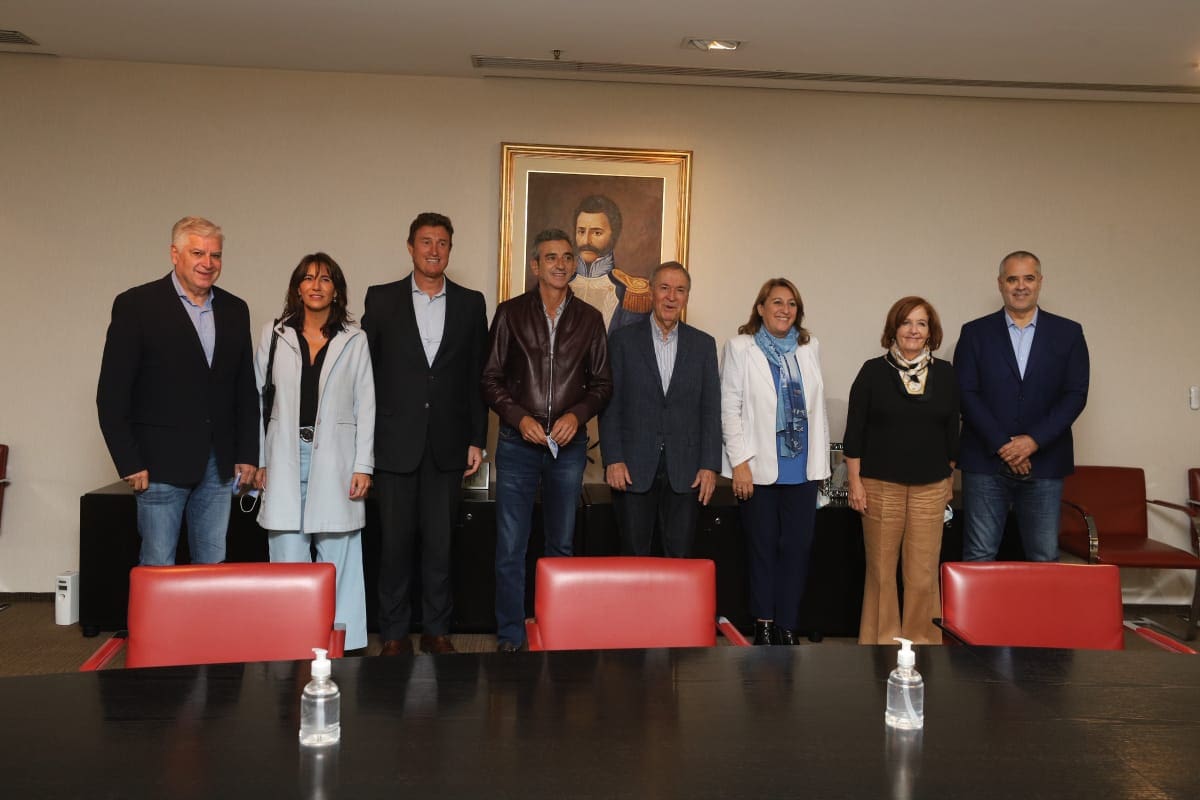 El gobernador Schiaretti se reunió con los legisladores en la Casa de Gobierno de Córdoba.