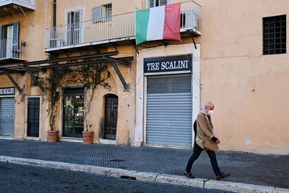 El gobierno de Conte decidió extender las restricciones el 5 de enero para contener los casos de coronavirus