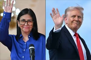 El gesto de Trump con Delcy Rodríguez para la ayuda humanitaria