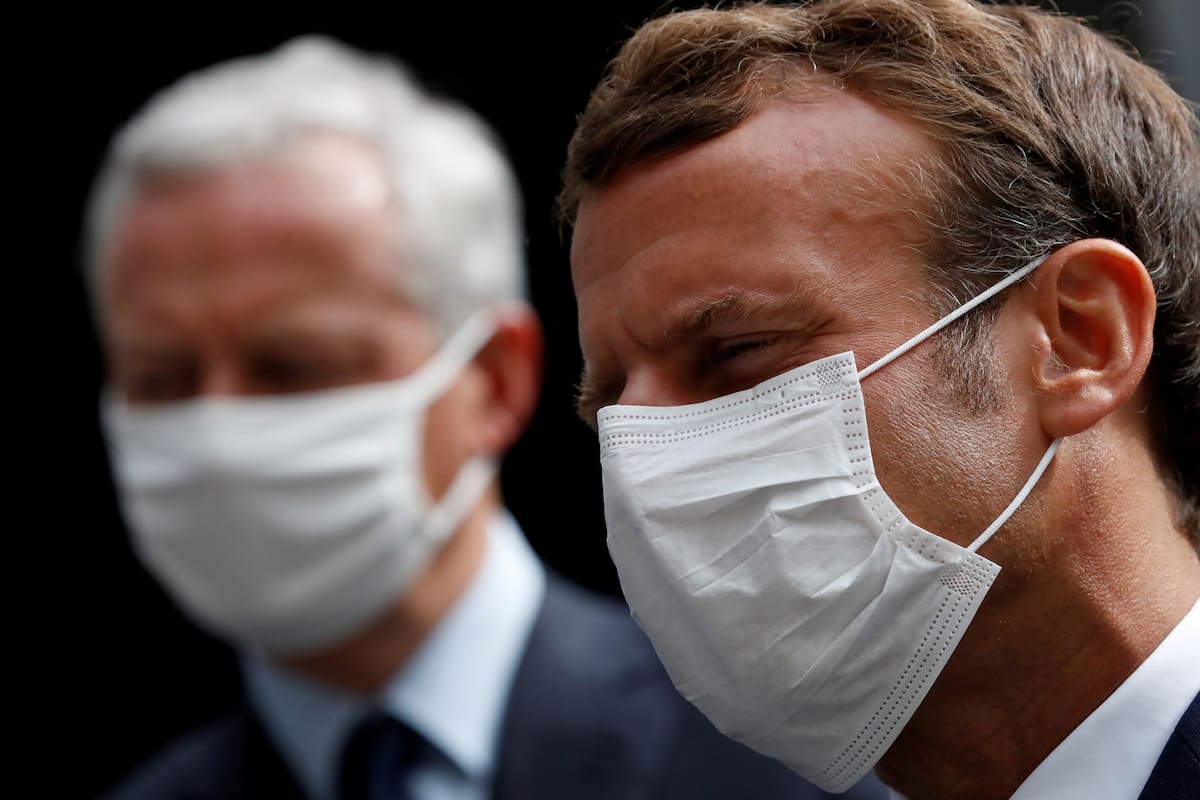 El gobierno de Emmanuel Macron inyectará 120.000 millones de dólares en la economía francesa