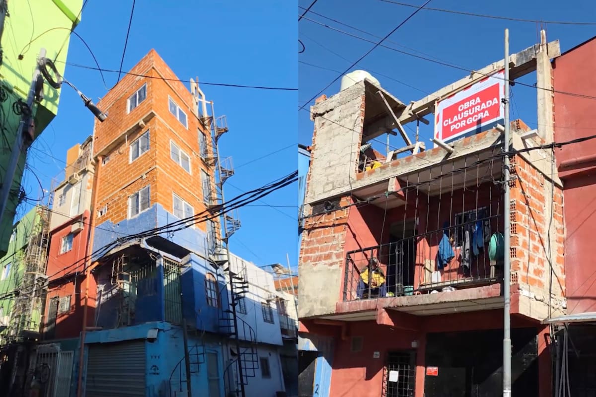 El gobierno de la Ciudad dispuso carteles en las obras clausuradas