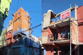 Jorge Macri destacó la clausura de varias construcciones irregulares en la Villa 31