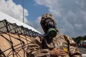 El gobierno de Ucrania ha realizado varios simulacros en caso de posible desastre nuclear.