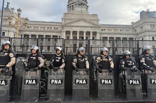 Se mantiene el protocolo antipiquetes para la marcha de jubilados, médicos y el colectivo Ni Una Menos