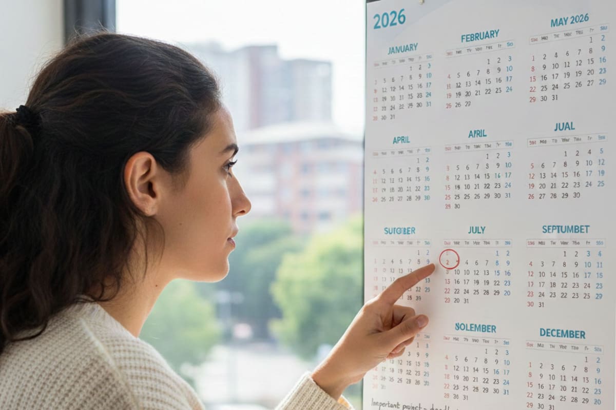 El gobierno federal de EE.UU. celebra 11 días festivos específicos en 2026