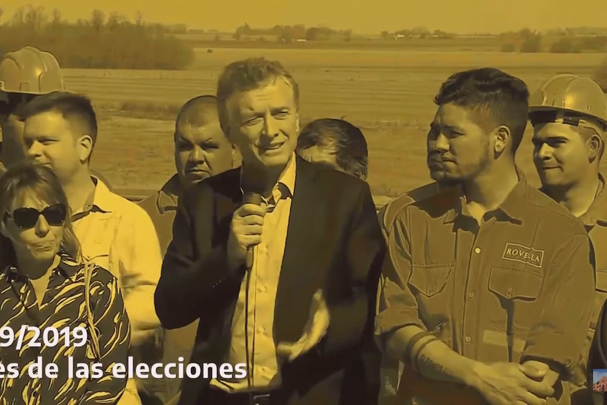 El Gobierno pasó un video para criticar a Macri
