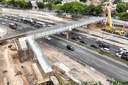 El gobierno porteño desarrolla el máster plan en la autopista Dellepiane