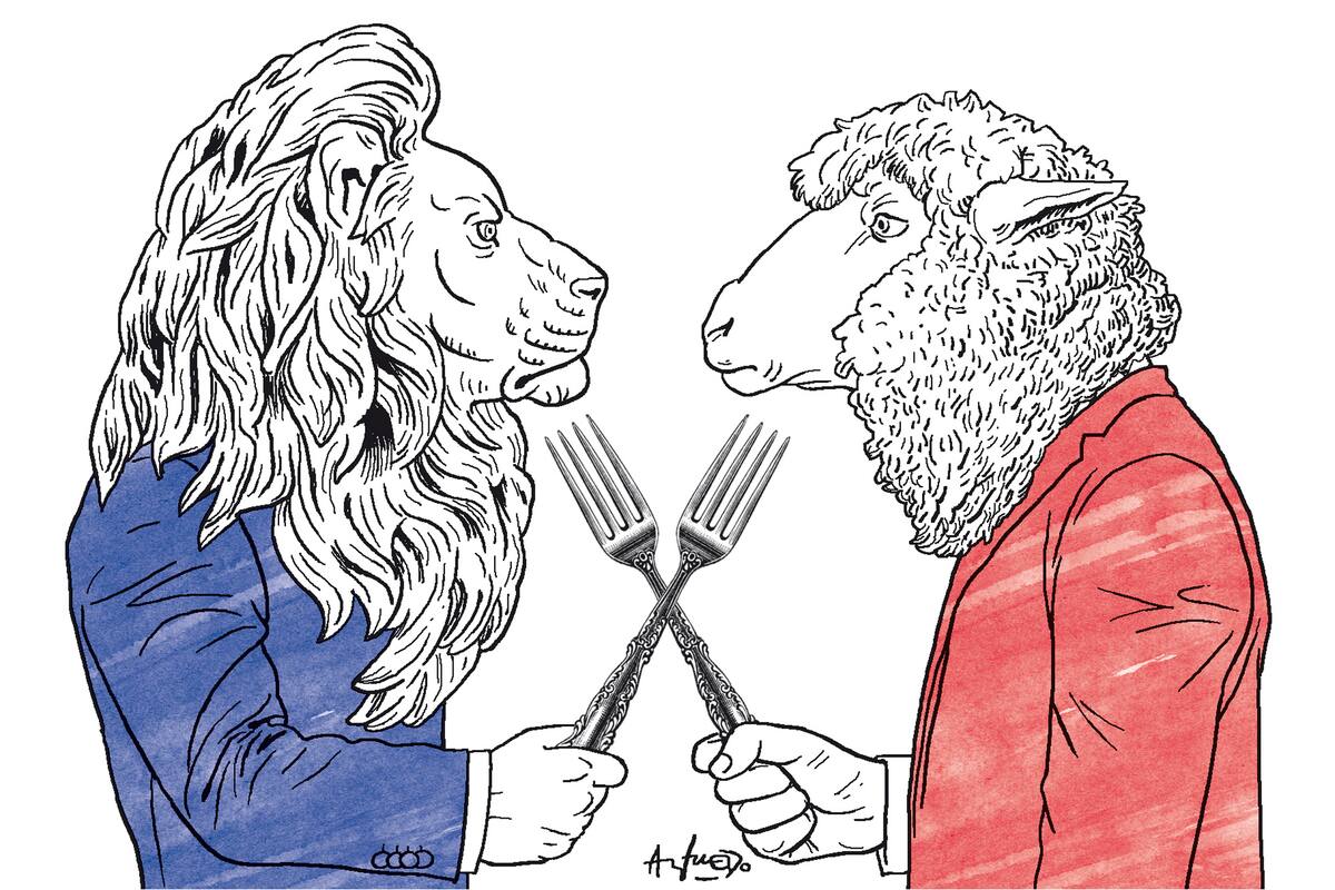 El gobierno y la oposición