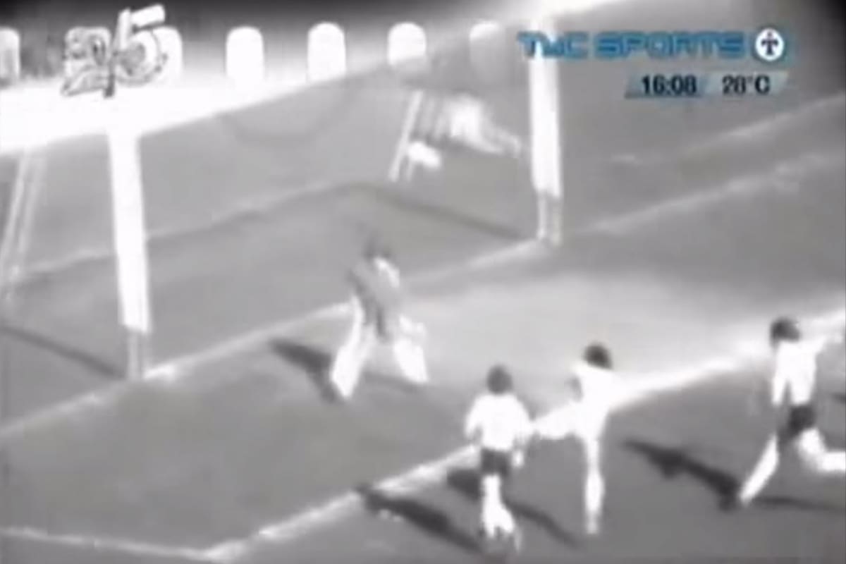 El gol de Houseman a River en 1977