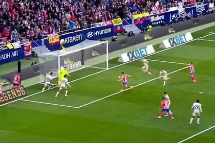 El gol de Julián Alvarez para Atlético Madrid ante Osasuna que amplió el invicto del equipo colchonero