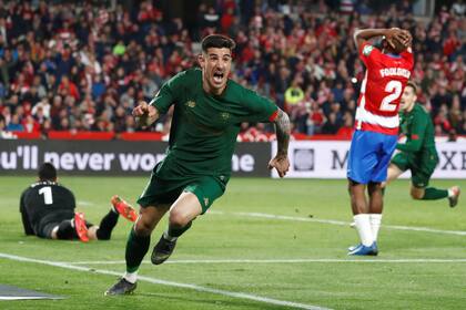 El gol de la clasificación: ya lo grita Yuri Berchiche, que culminó una gran jugada colectiva