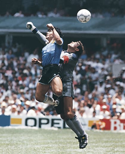 El gol de "La Mano de Dios"