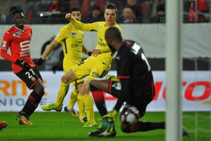 El gol de Lo Celso, decisivo para la victoria de PSG frente a Rennes