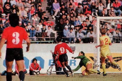 El gol de Mandinga Percudani ante Liverpool