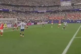 Así fue el primer gol de Lionel Messi contra Austria desde la cámara del árbitro
