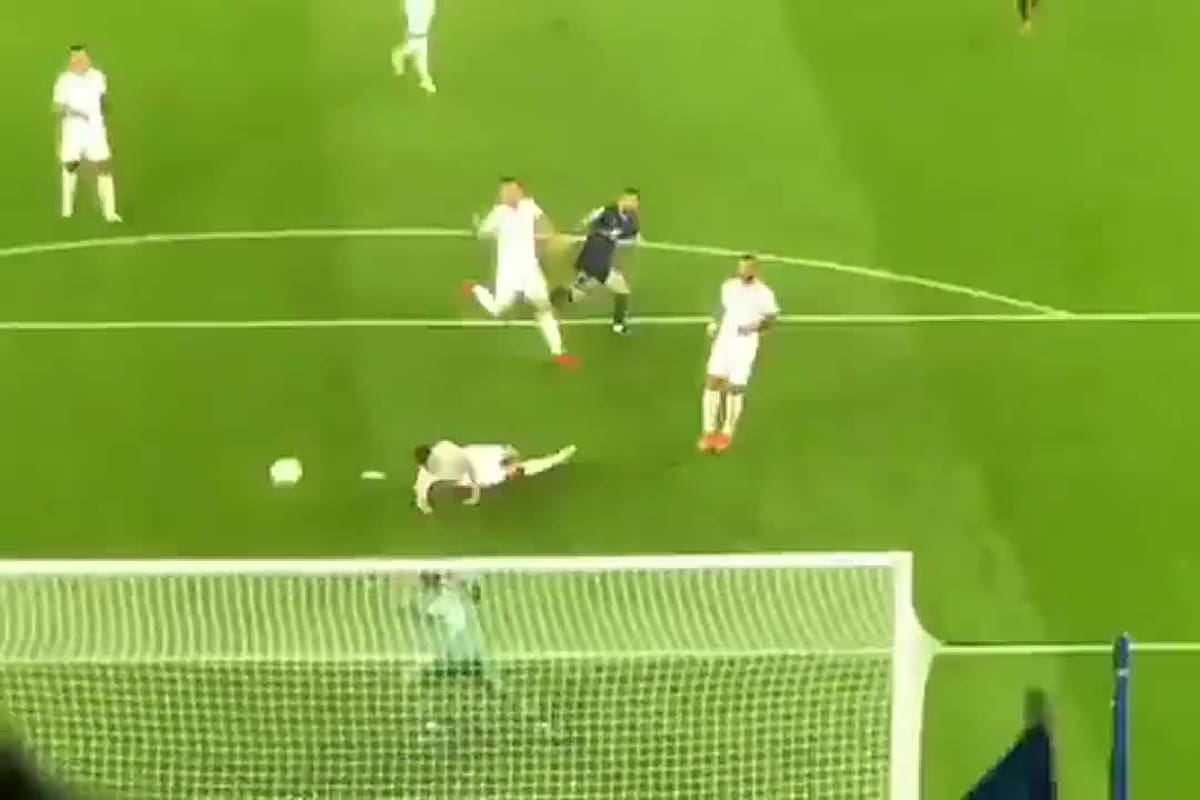 El gol de Messi: seguimiento individual desde la altura