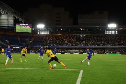 El gol de Valentín Barco que significó el 5-3 parcial a favor de Chelsea frente a Leeds