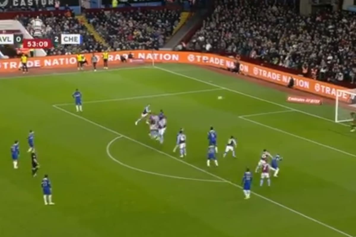 El golazo de Enzo Fernández, que marcó el 3 a 0 de Chelsea ante Aston Villa en la FA Cup