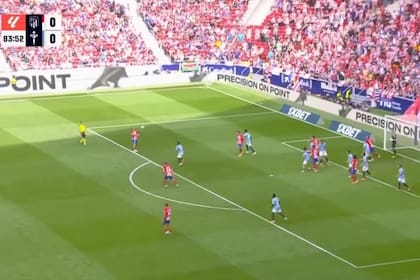 El golazo de Rodrigo De Paul que definió la victoria de Atlético de Madrid sobre Celta de Vigo en la Liga Española