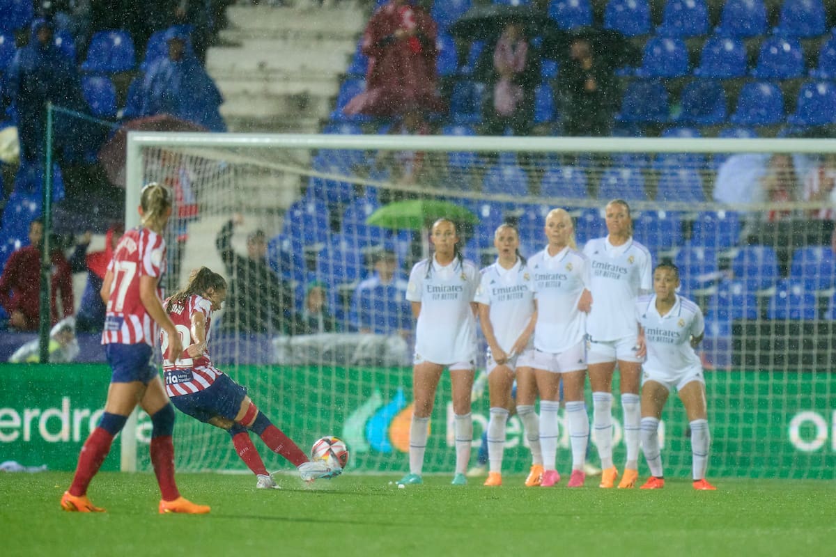 El golazo de tiro libre de Estefanía Banini que hizo delirar a Atlético de Madrid