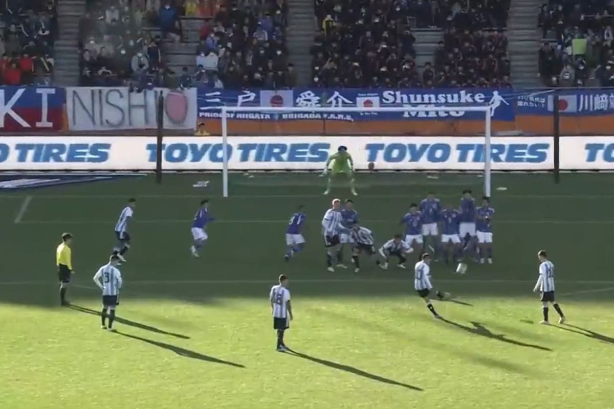 El golazo de tiro libre de Thiago Almada, que había puesto al seleccionado argentino 2-1 en el inicio del segundo tiempo