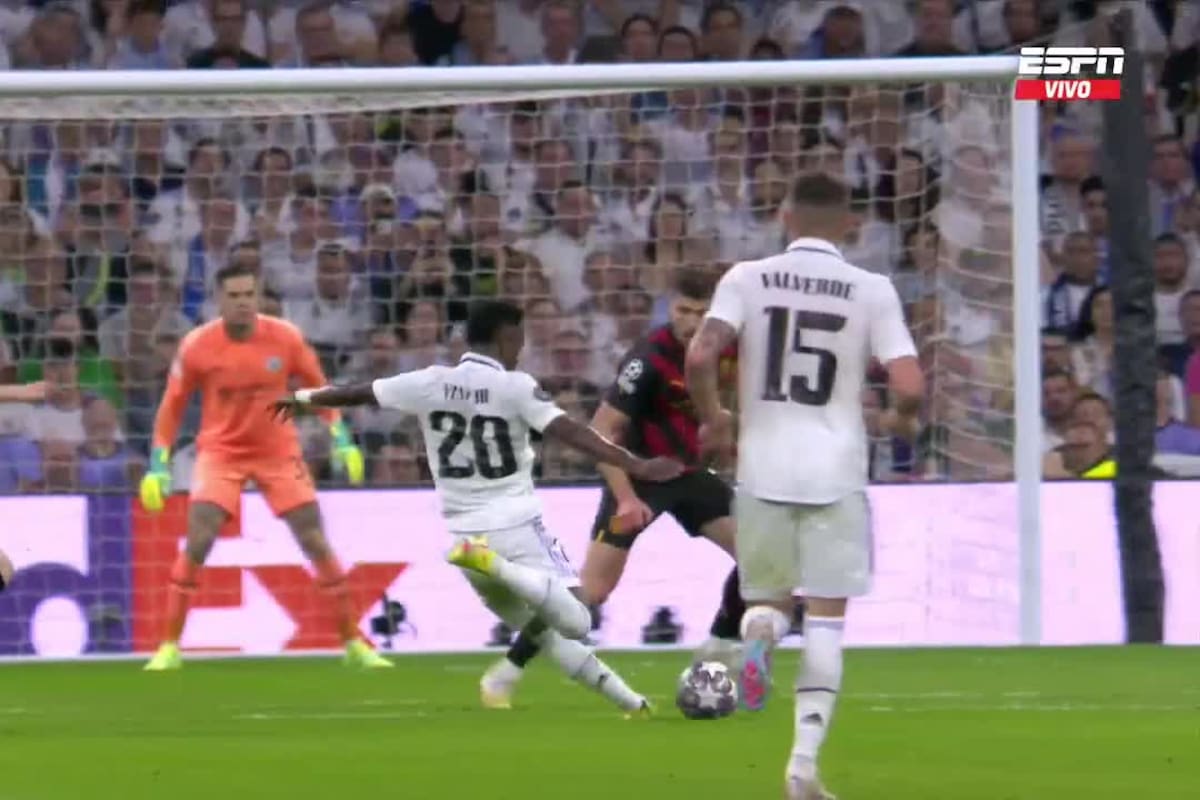 El golazo de Vinicius para Real Madrid ante Manchester City