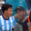 El golazo olímpico de Racing a Boca y la "instrucción" del hincha indicándole a Gastón Lodico cómo patear