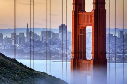 El Golden Gate Bridge, ícono de la ciudad de San Francisco