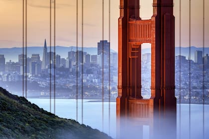 El Golden Gate Bridge, ícono de la ciudad de San Francisco