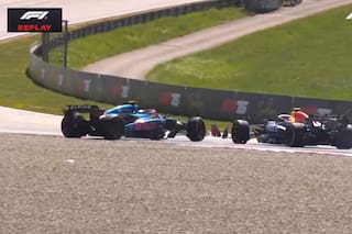 El golpe desde atrás de Tsunoda a Colapinto que complicó la carrera del argentino en Austria