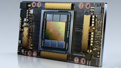 El GPU A100 de Nvidia, ampliamente utilizado, cuesta más de US$10.000