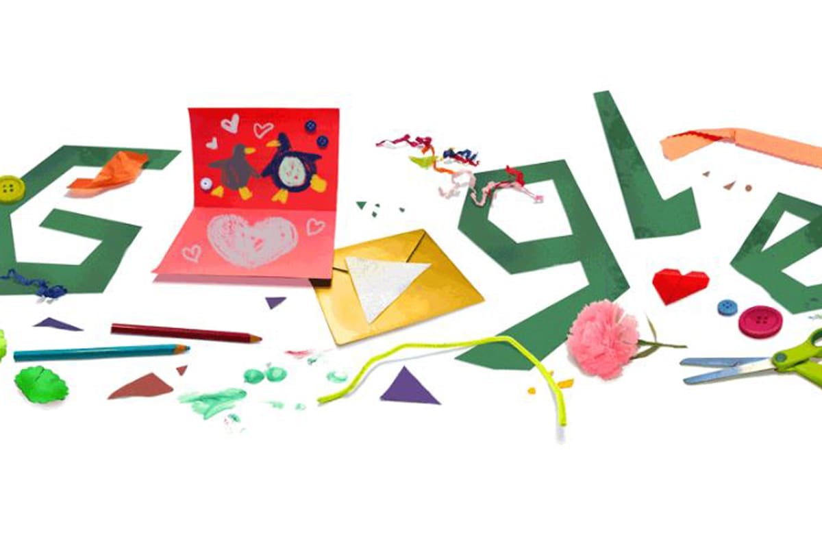 El gran buscador celebró la fecha y con un doodle interactivo invitó a los usuarios a usar la imaginación