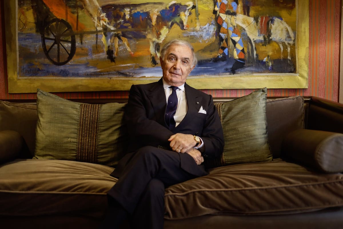 El Gran Canciller de la Soberana Orden de Malta, Riccardo Paternó di Montecupo