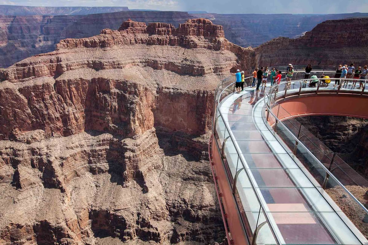El Gran Cañón desde el aire, es una de las opciones para conocerlo.