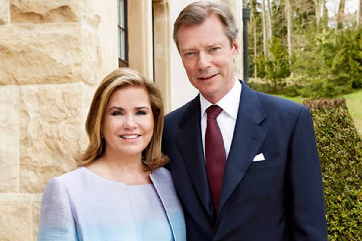 El gran duque Enrique de Luxemburgo y la gran duquesa María Teresa.