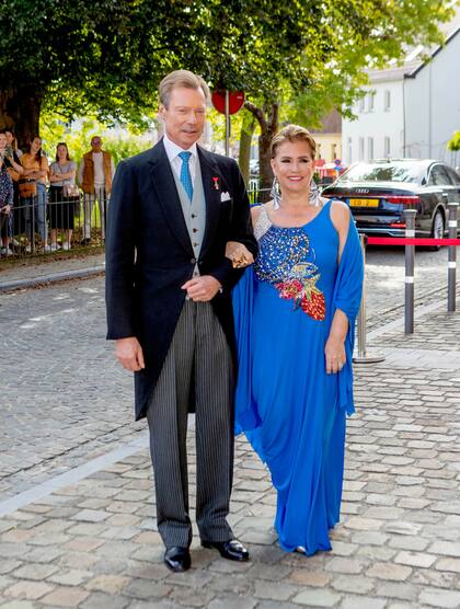 El Gran Duque Enrique y la Gran Duquesa María Teresa de Luxemburgo.