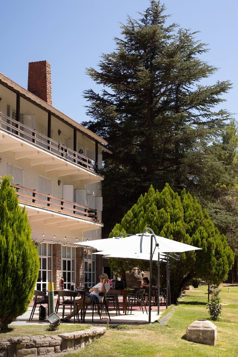 El Gran Hotel Uspallata es un clásico de la localidad.