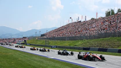 El Gran Premio de Austria, en disputa este domingo