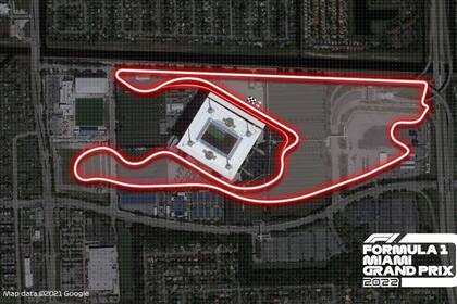 El Gran Premio de Miami se unirá al calendario de la Fórmula 1 en mayo de 2022.