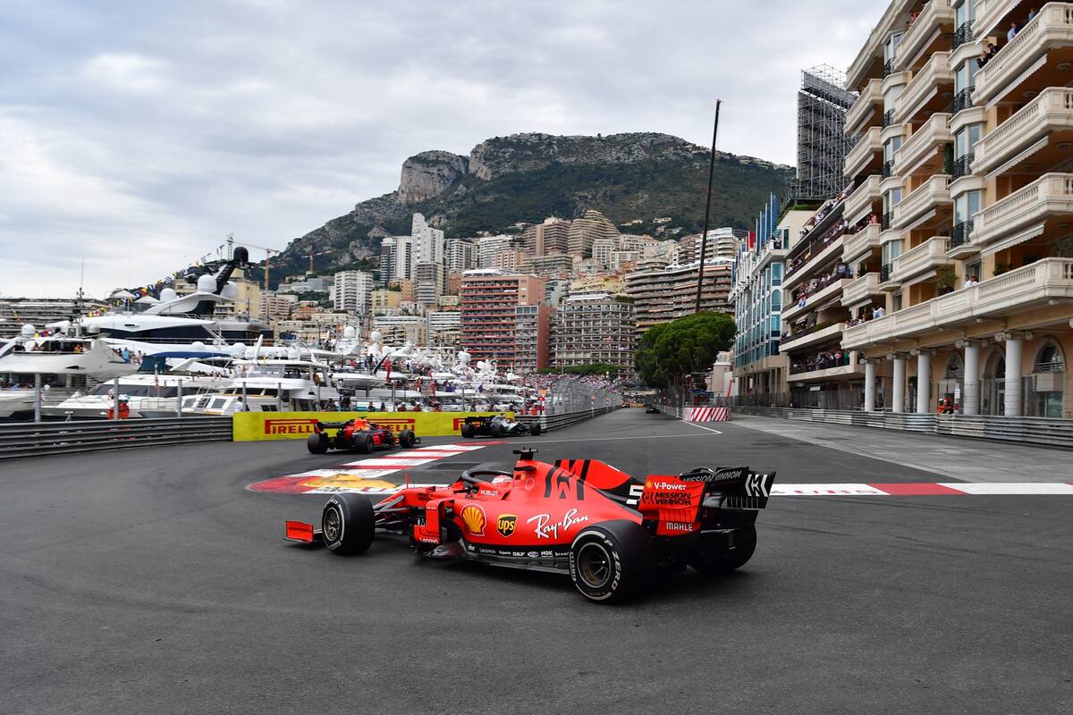 El Gran Premio de Mónaco, la séptima prueba del calendario de la F.1 también fue aplazada