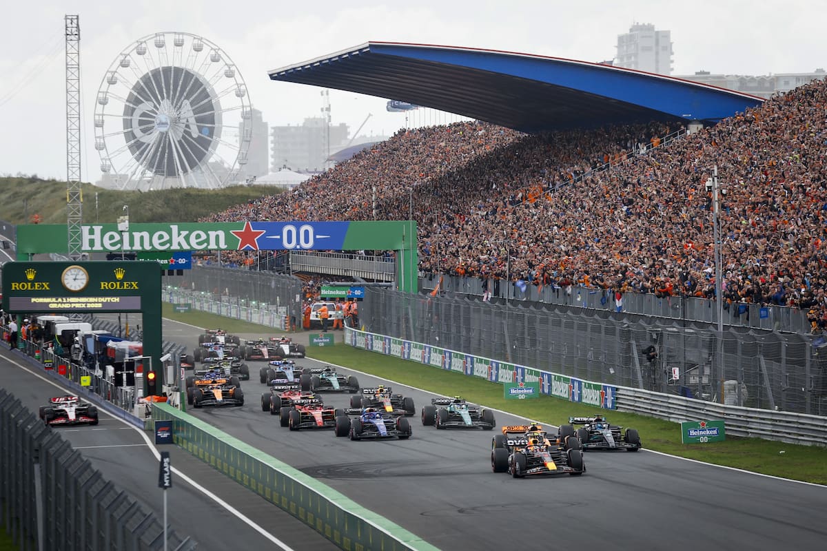 El Gran Premio de Países Bajos saldrá del calendario de la Fórmula 1 (Photo by ANP via Getty Images)