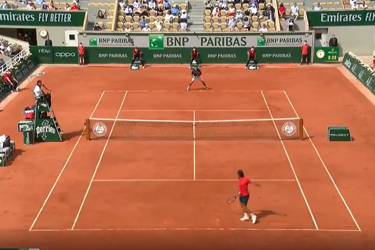 El gran punto de Federer ante Cilic