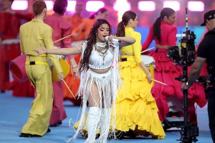 El gran show de Camila Cabello en el evento previo a la final de la Champions League