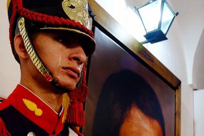 El granadero emocionado