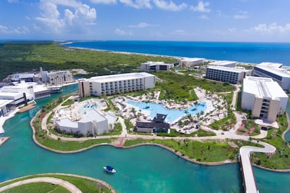 El Grand Palladium, uno de los resorts preferidos por los argentinos